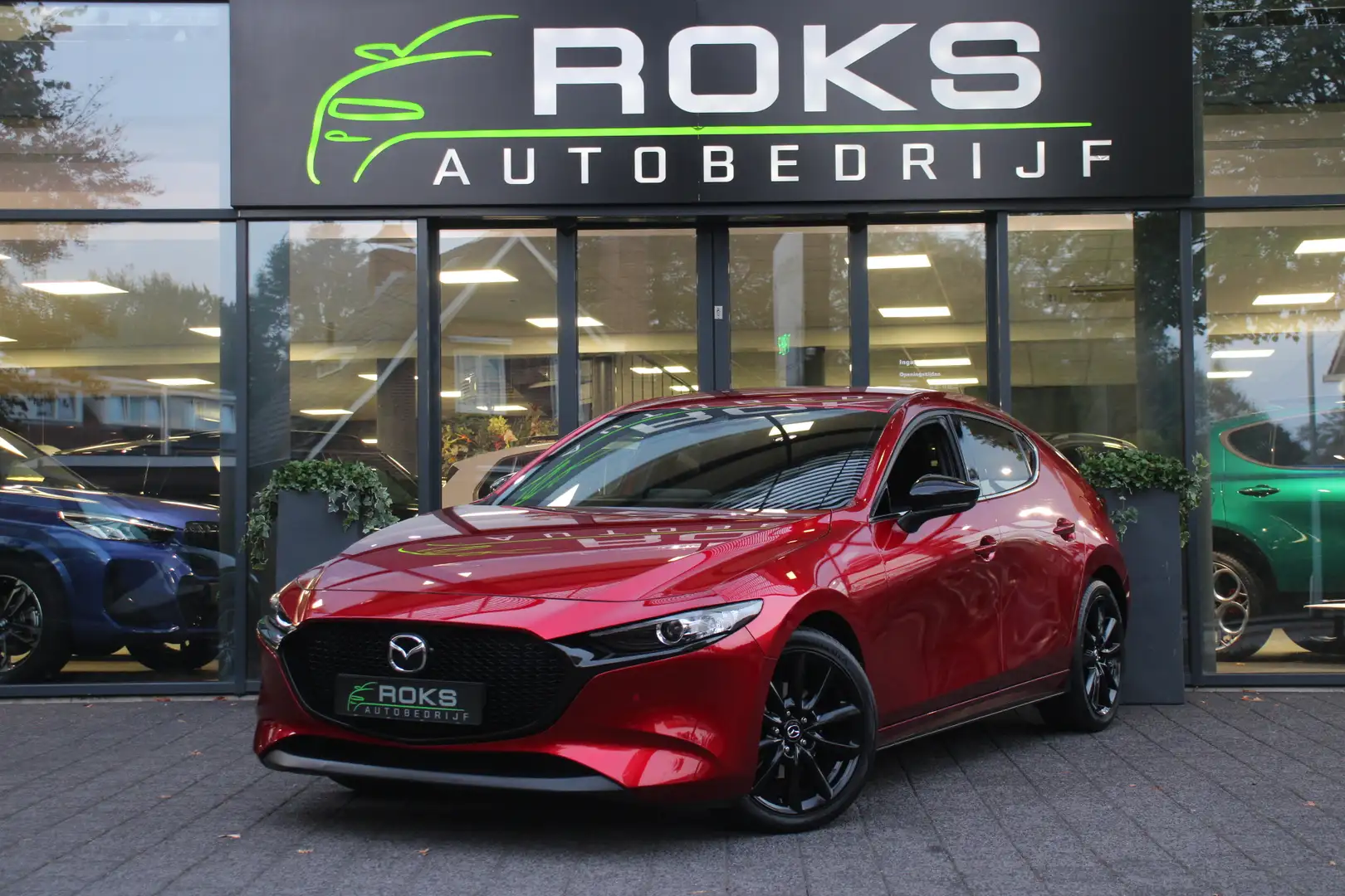 Mazda 3 2.0 e-SkyActiv-G M Hybrid 150 Homura Automaat Rouge - 1