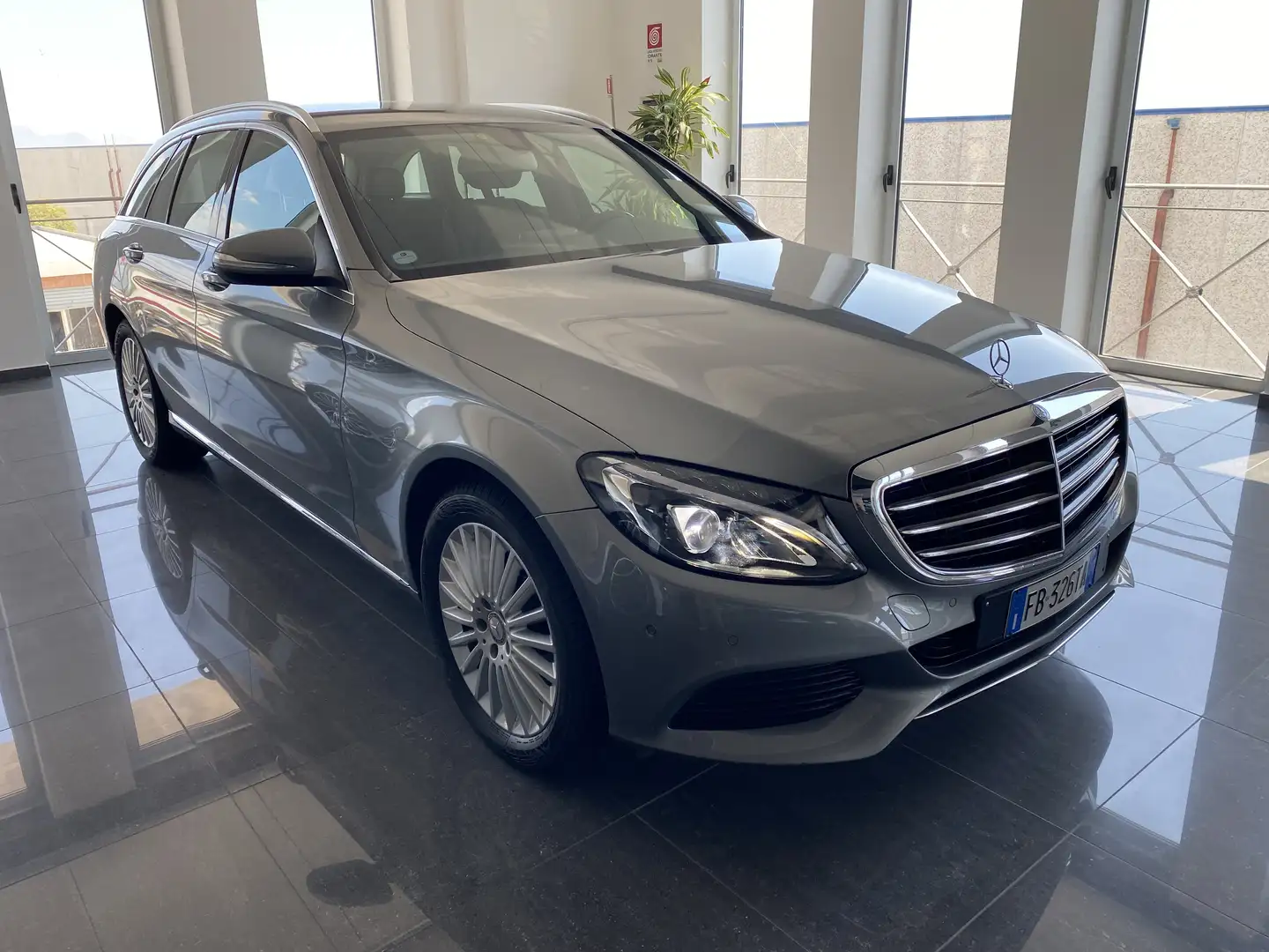 Mercedes-Benz C 200 d SW SportPlus NAVI/LED/CLIMA BIZONA/PORTELLONE EL Grigio - 1
