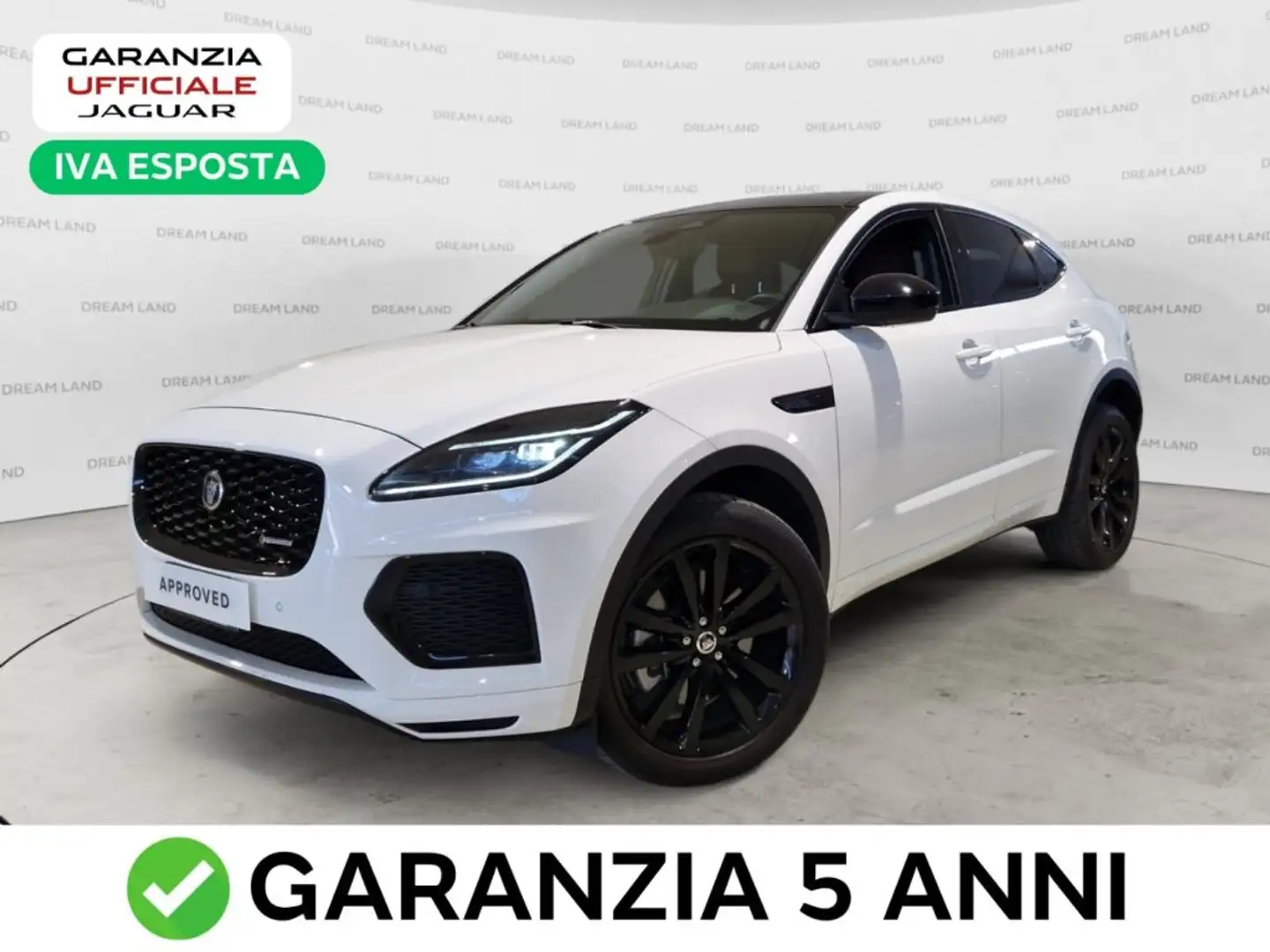 Jaguar E-Pace 2.0D I4 163 CV AWD Auto R-Dynamic SE PARI AL NUOVO Weiß - 1