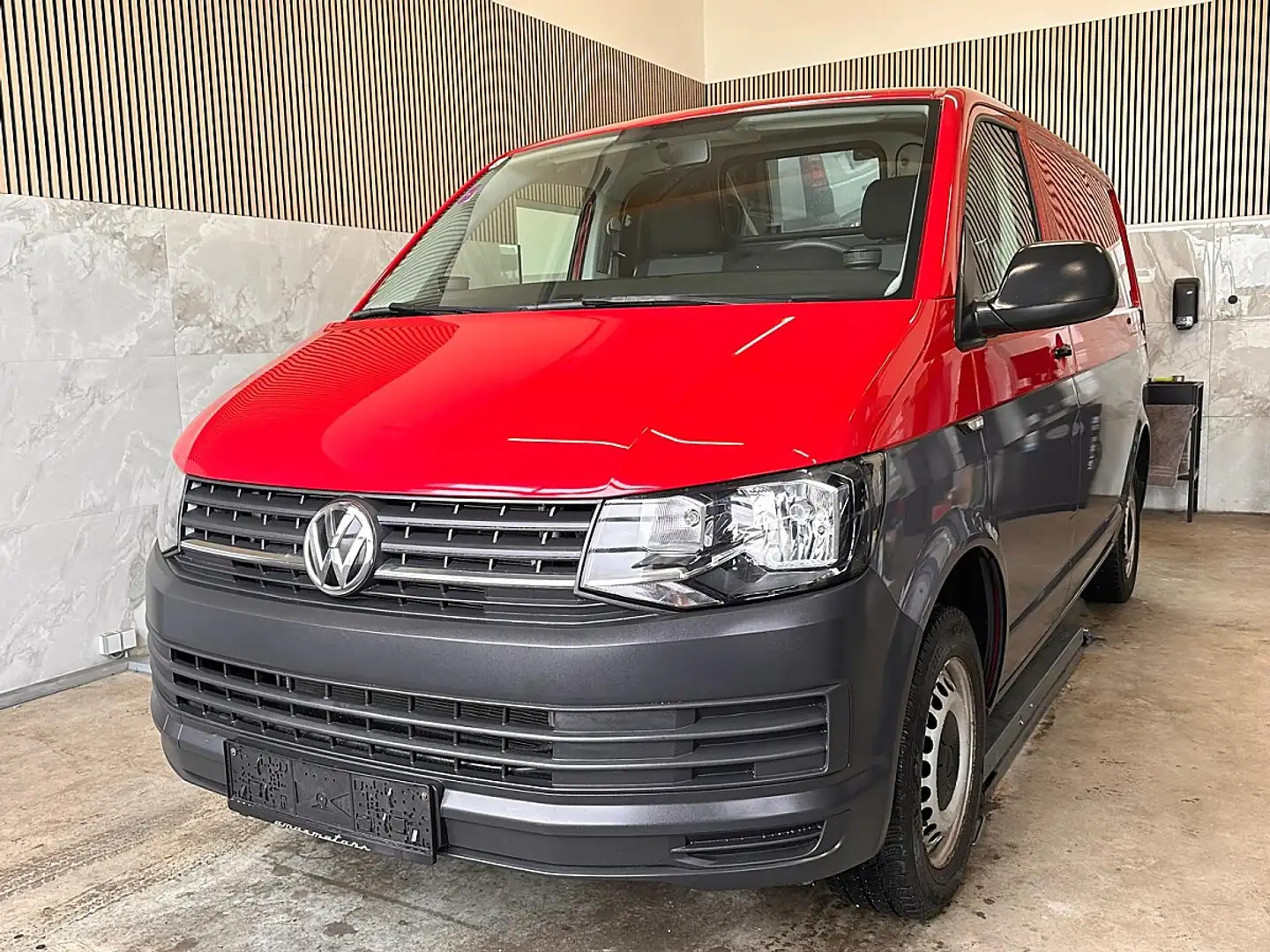 Volkswagen T6 Transporter KR Heckklappe 2,0 TDI Bi-Color, NEUER ÖAMTC TES... Rot - 1