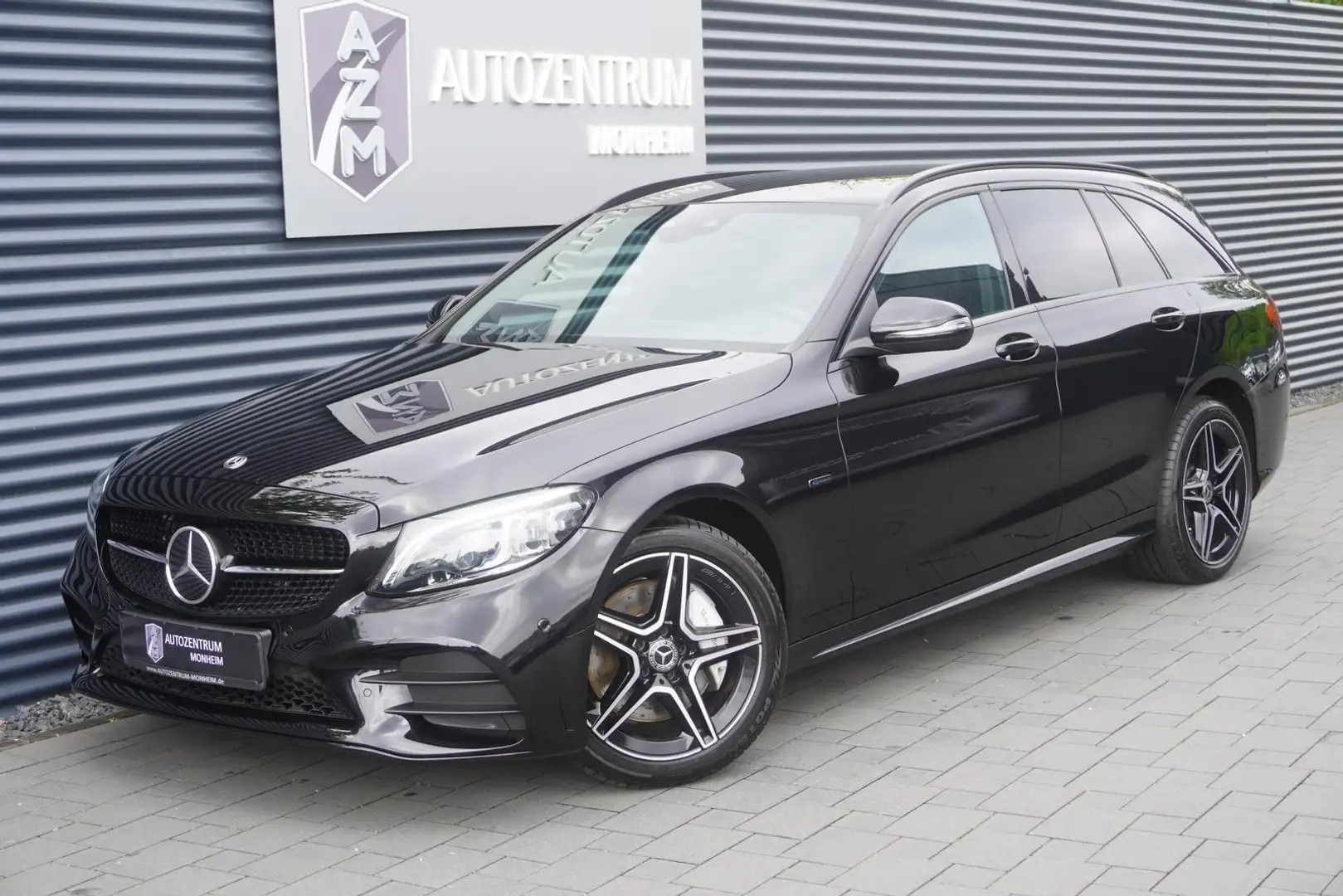 Mercedes-Benz C 300 de HYBRID|AMG-LINE|VIRTUAL|ALLRAD|AHK|LED| Schwarz - 1