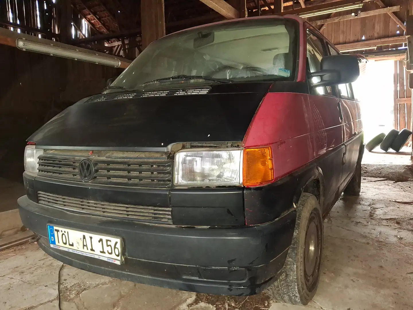 Volkswagen T4 Allstar T4/MULTIVAN/CARAVELLE Allstar/Classic 70BMD2/W44 Rot - 1
