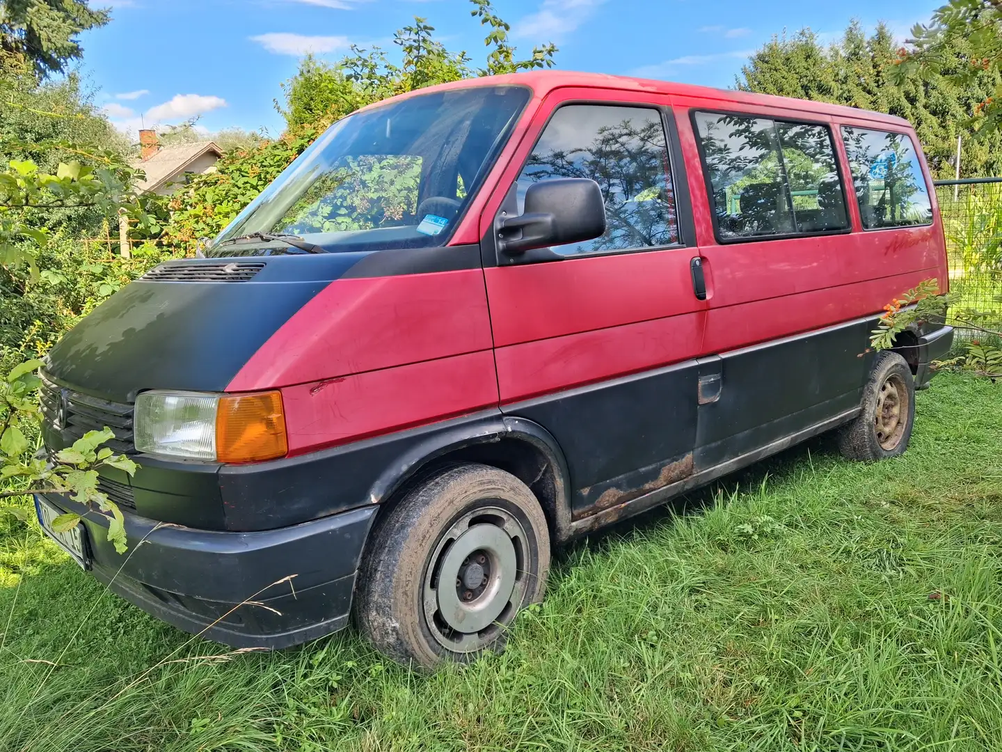 Volkswagen T4 Allstar T4/MULTIVAN/CARAVELLE Allstar/Classic 70BMD2/W44 Rot - 2