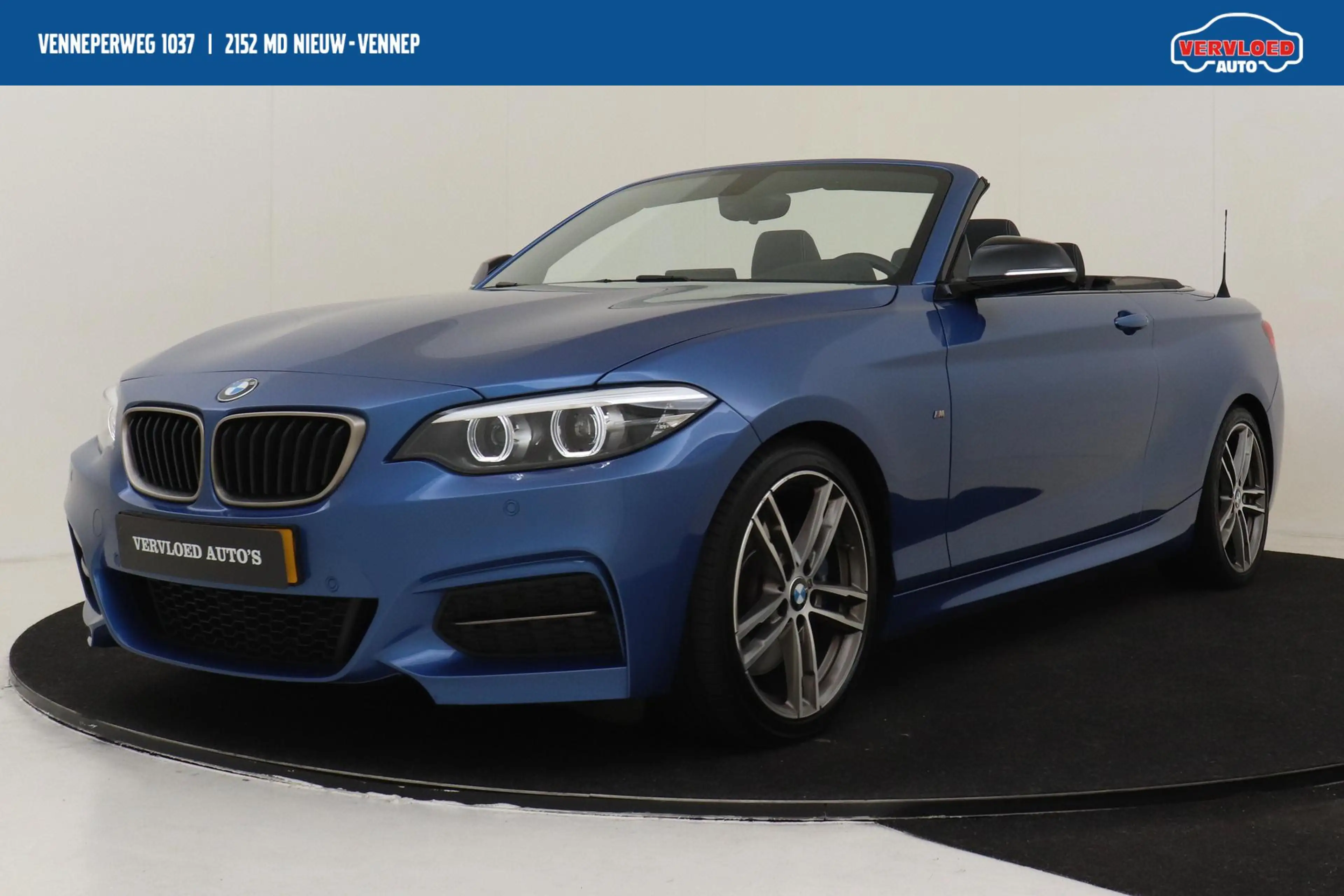 BMW 240 2-SERIE CABRIO M240I HIGH EXECUTIVE -LEDER|HIFI|PD
