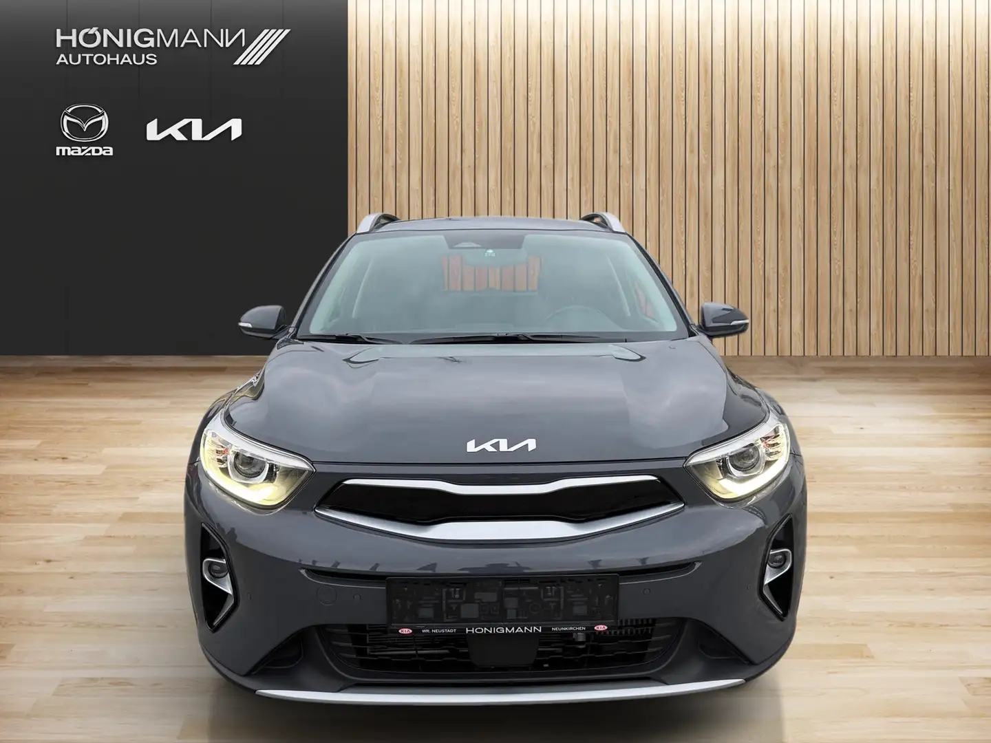 Kia Stonic 1,0 TGDI GPF ISG Gold Grau - 2