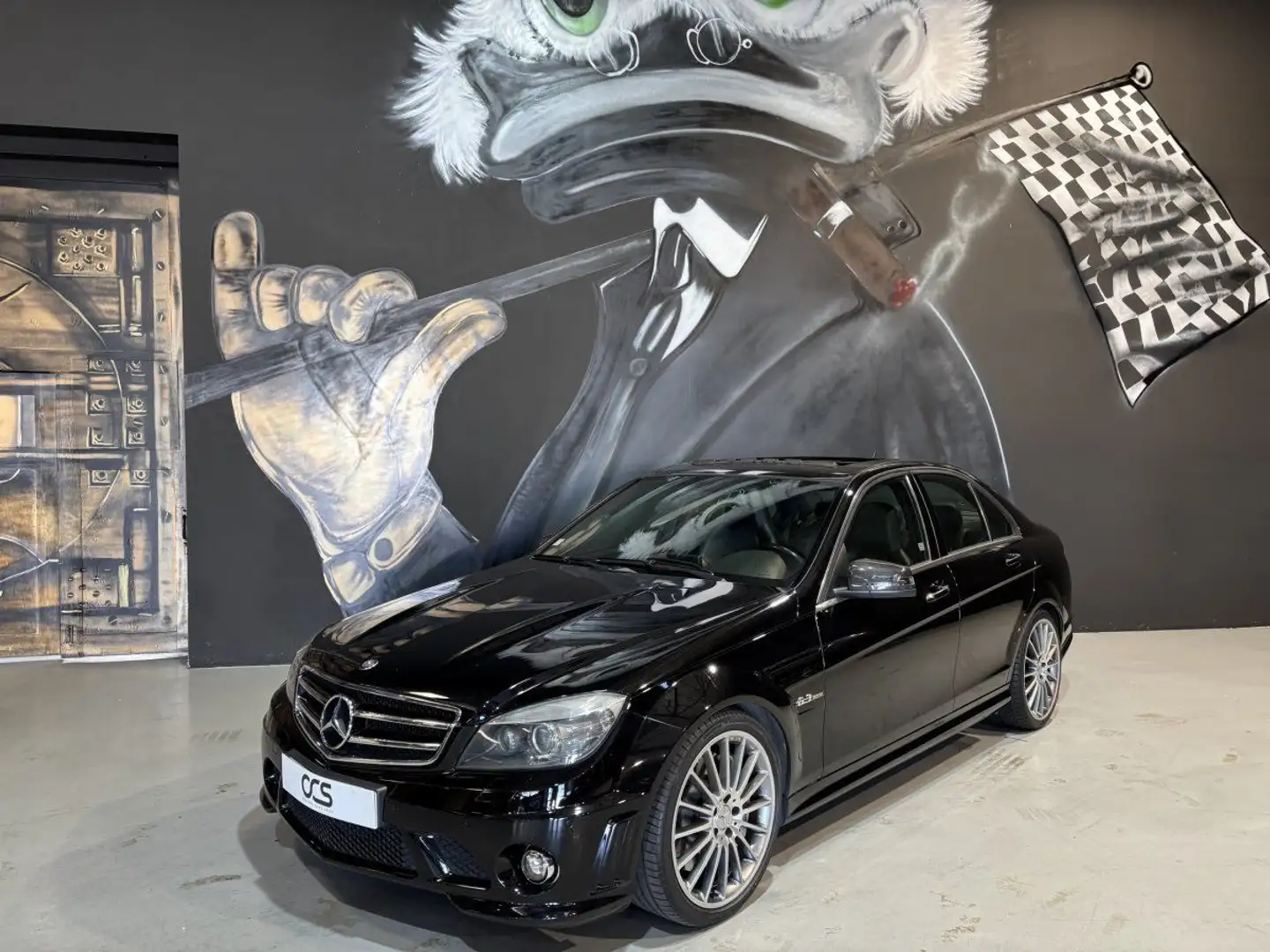 Mercedes-Benz C 63 AMG Berline 63 AMG Toit ouvrant Noir - 2
