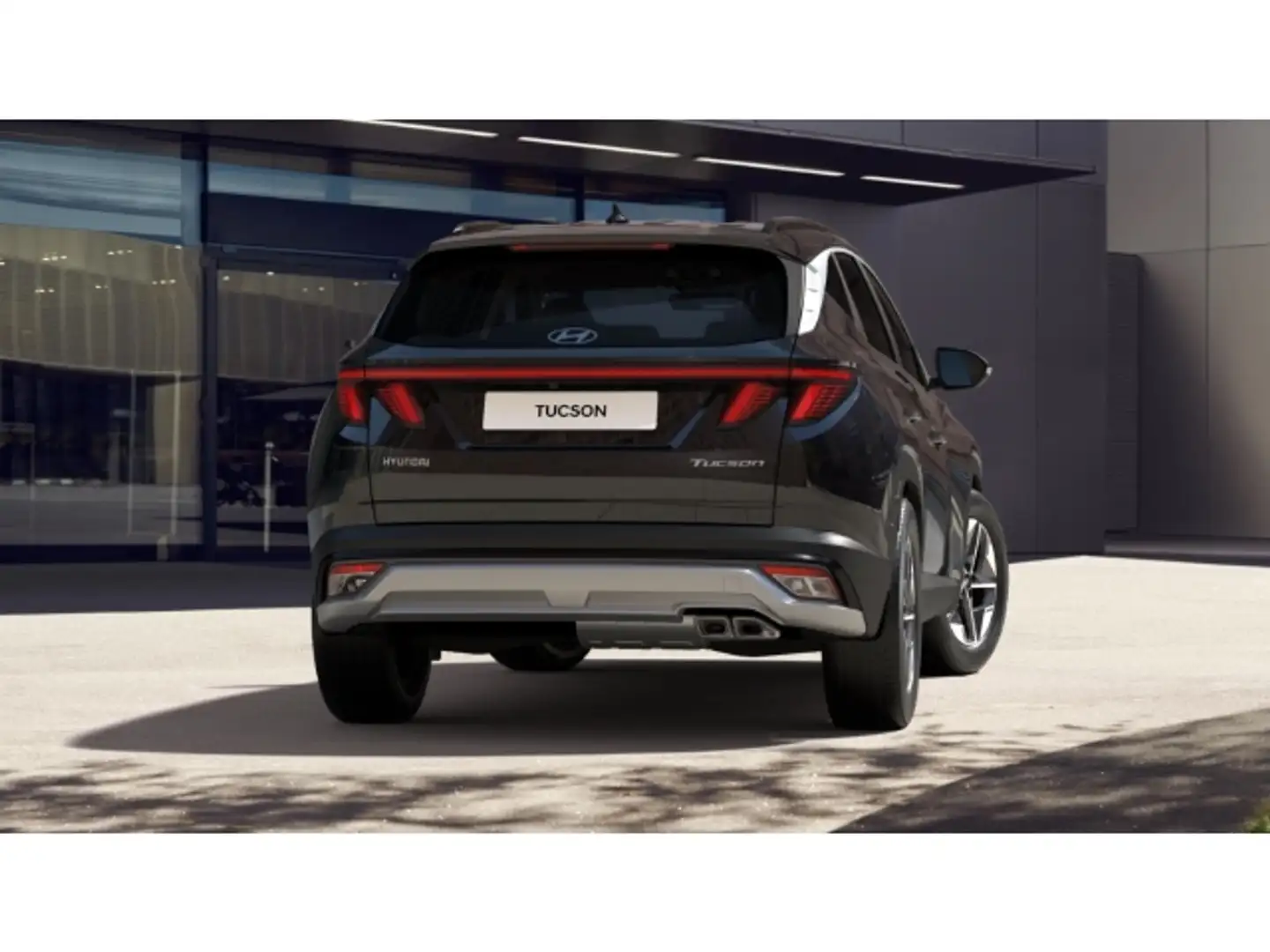 Hyundai TUCSON Trend Mild-Hybrid 2WD 1.6 T-GDI EU6e Navi Digitale Schwarz - 2