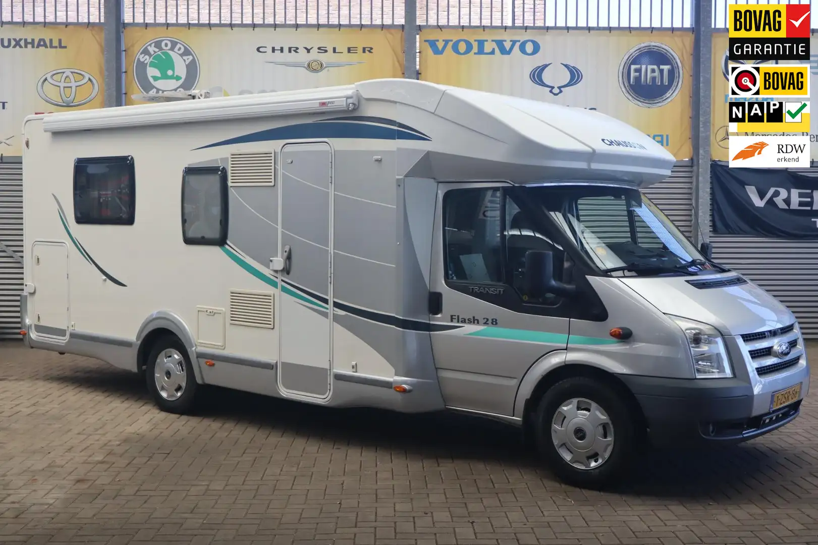 Chausson CHAUSSON FLASH 28 M11 Ford Transit | Luifel | Weiß - 1