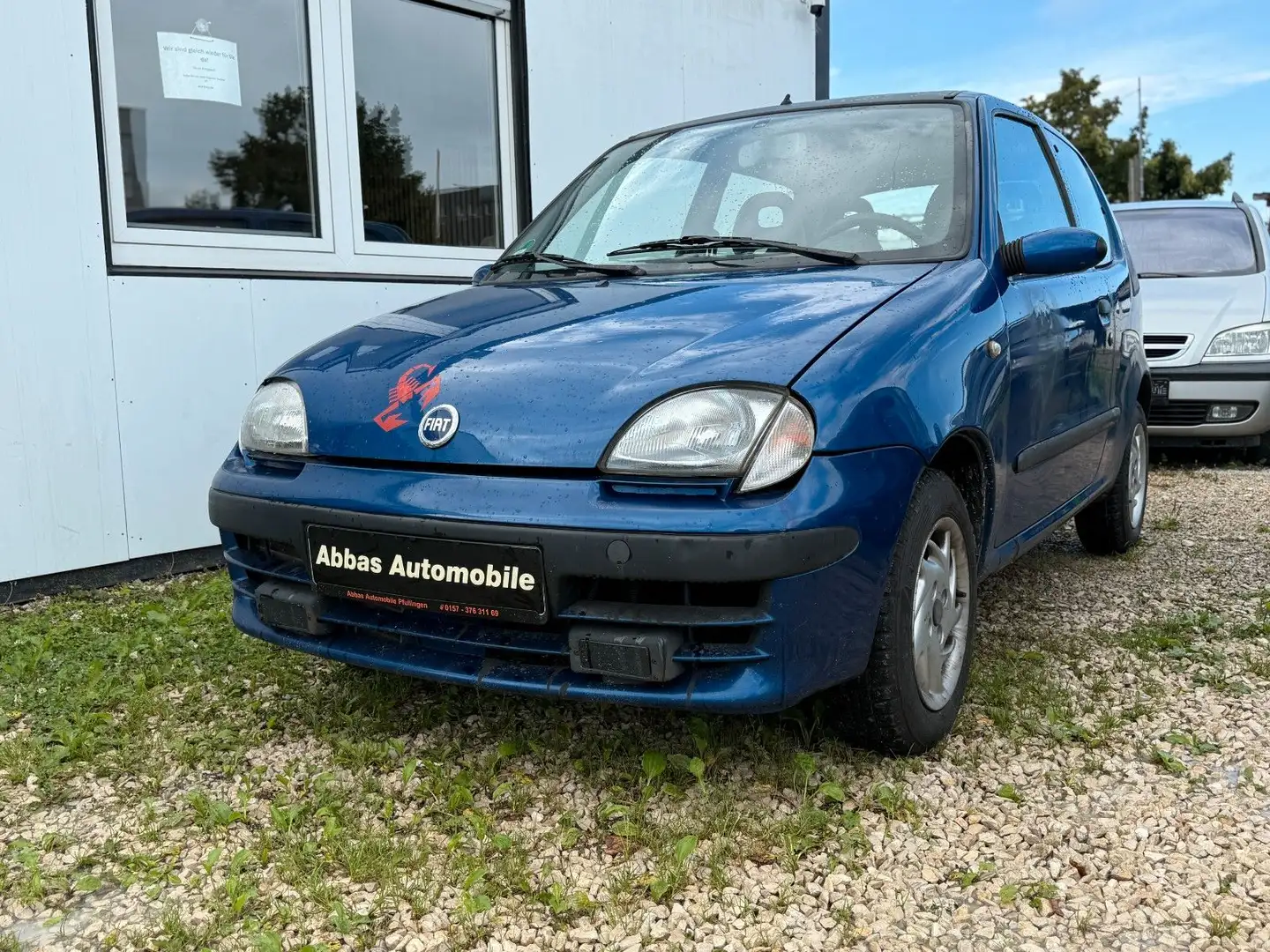 Fiat Seicento Klima, Tüv neu Blau - 1