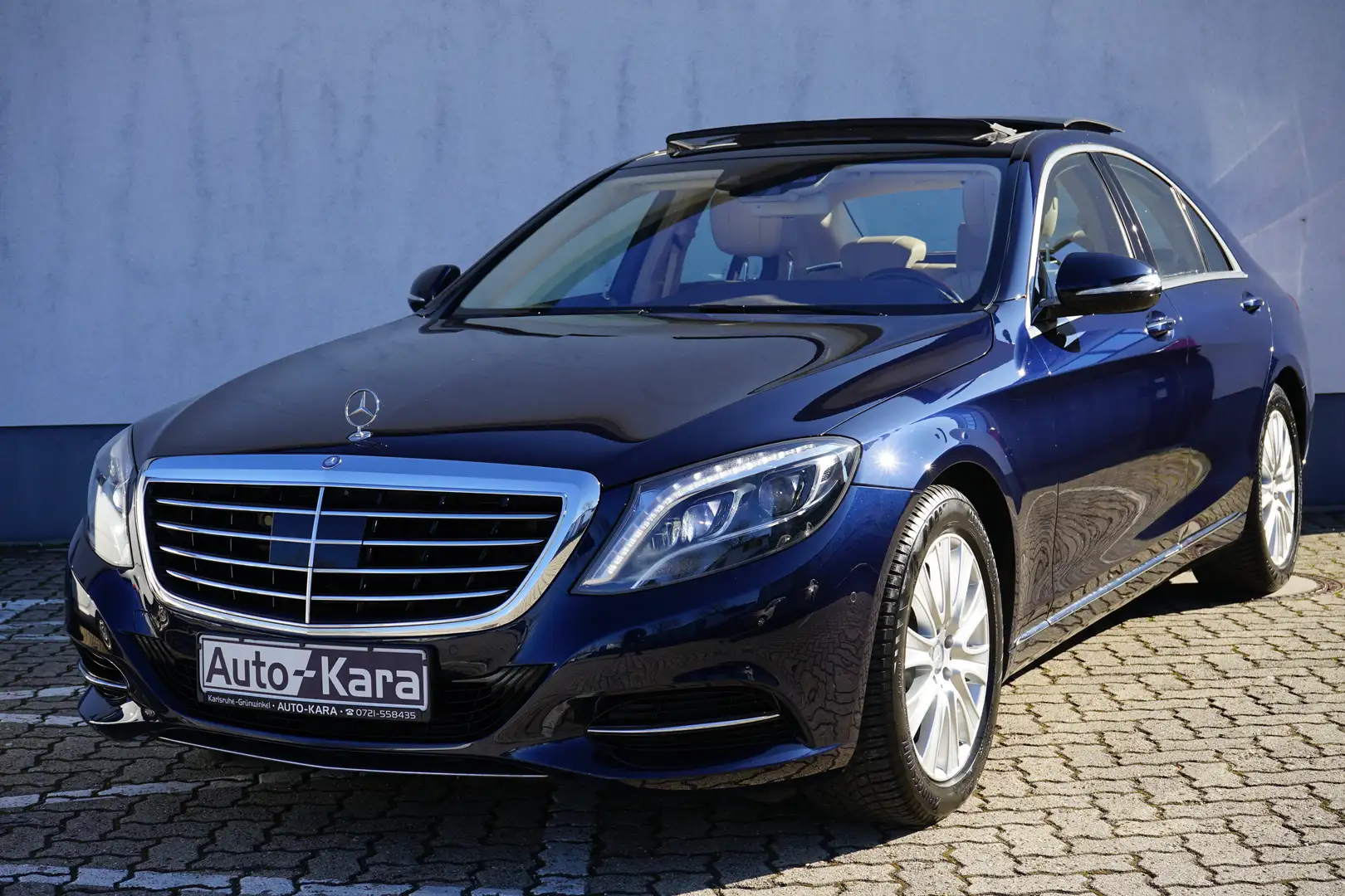 Mercedes-Benz S 500 4Matic*Panorama*AIRMATIC*Nachtsicht*44tKm*LED* Blauw - 1