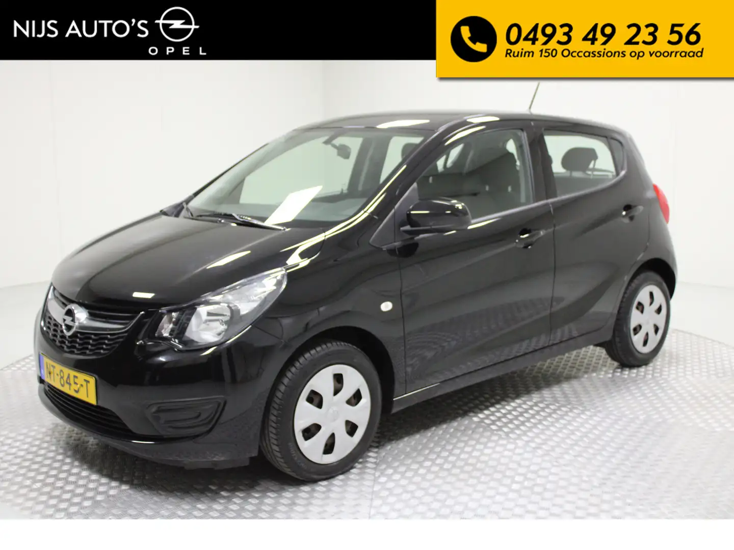 Opel Karl 1.0 ecoFLEX Edition airco | cruise control | bluet Zwart - 1