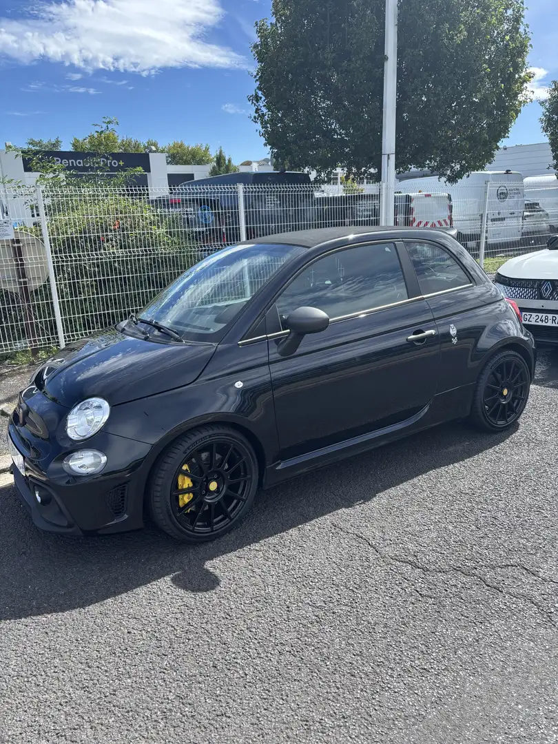 Abarth 595C 595C 1.4 Turbo 16V T-Jet 180 ch BVA5 competizione Noir - 1