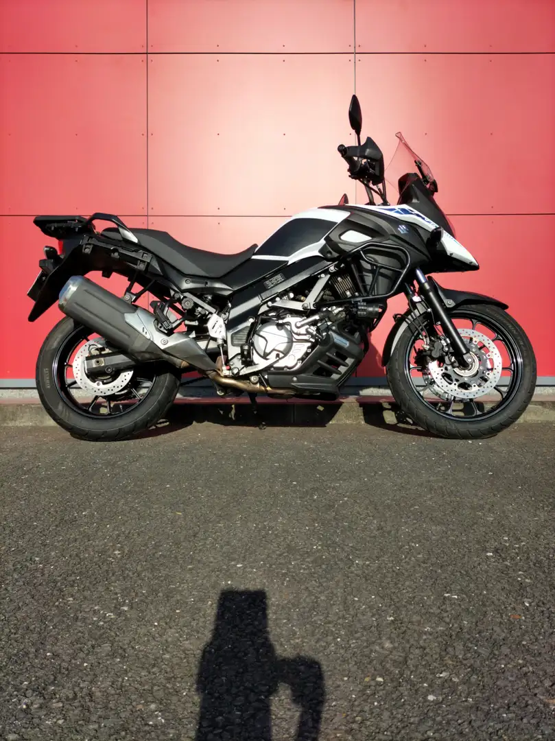 Suzuki V-Strom 650 Blanc - 1