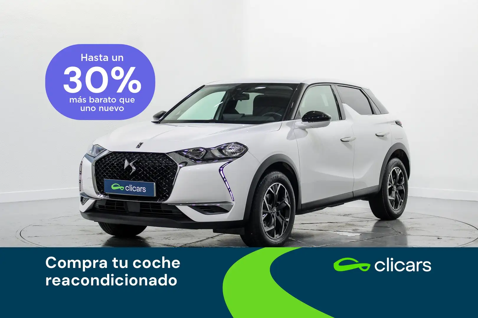 DS Automobiles DS 3 Crossback BlueHDi So Chic 110 Blanco - 1