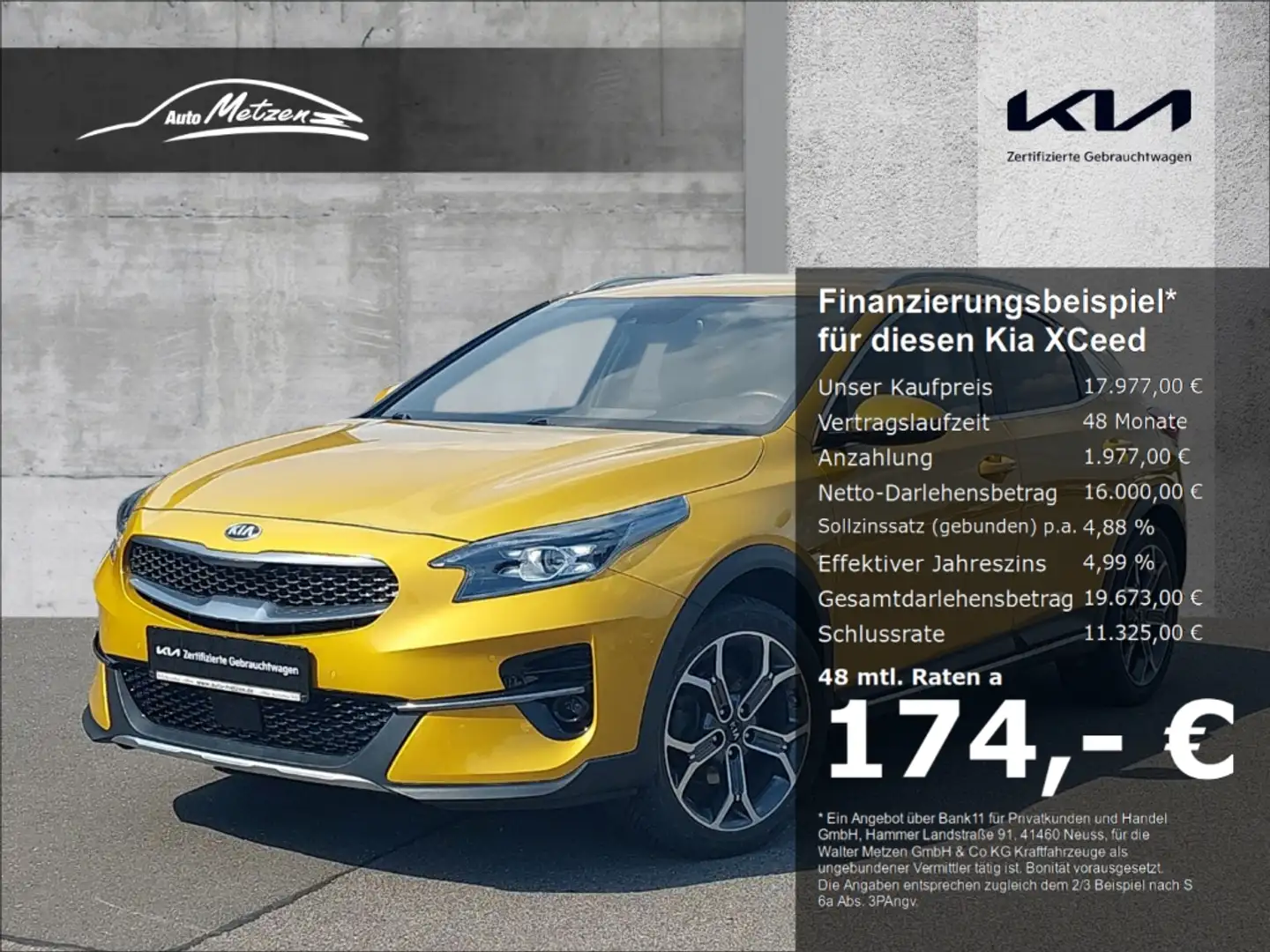 Kia XCeed 1.6 CRDI Xdition Navi Digit Cockpit Memory JBL LED Amarillo - 1
