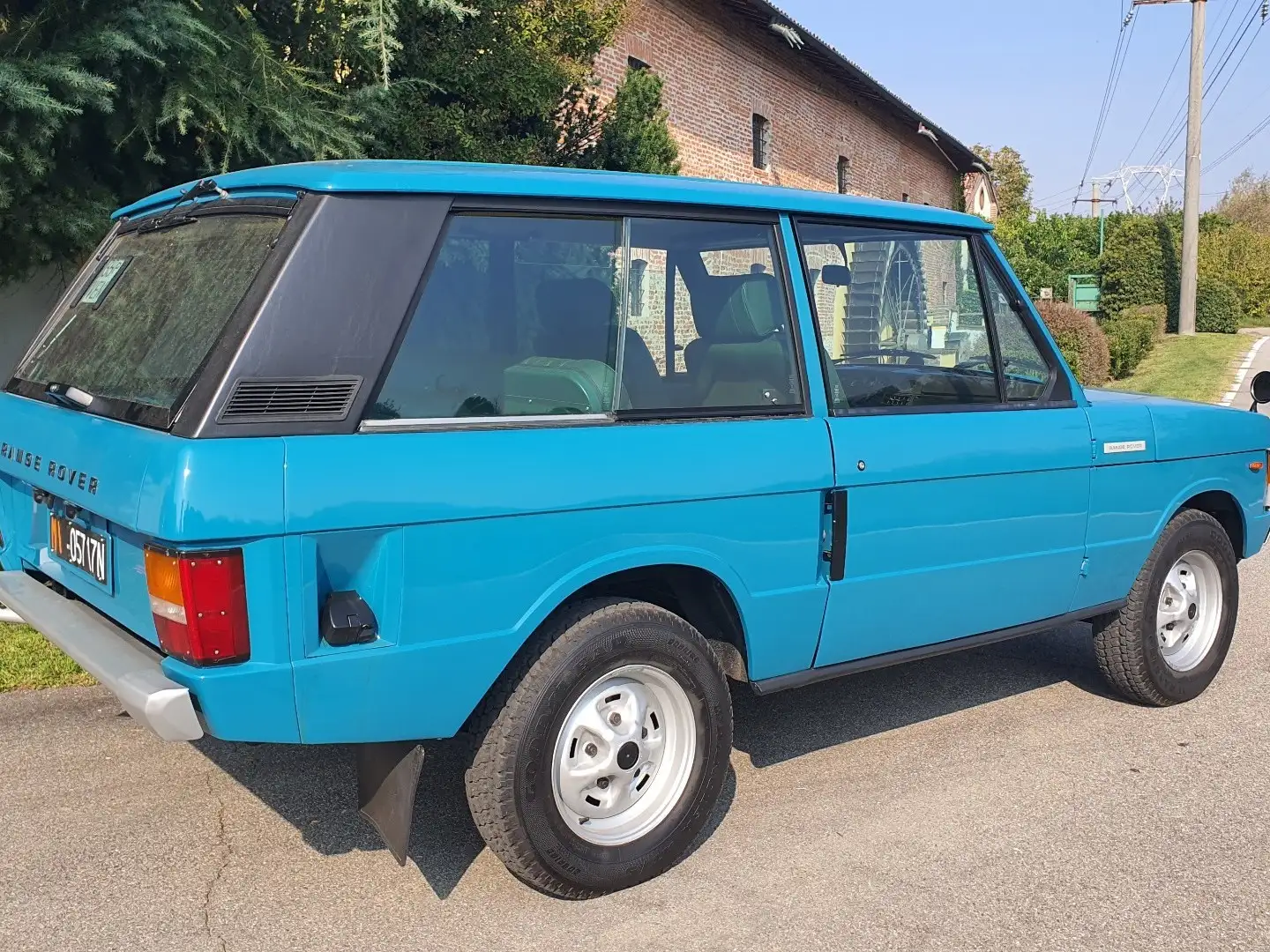 Land Rover Range Rover 3p 3.5 Classic suffix F Blau - 2