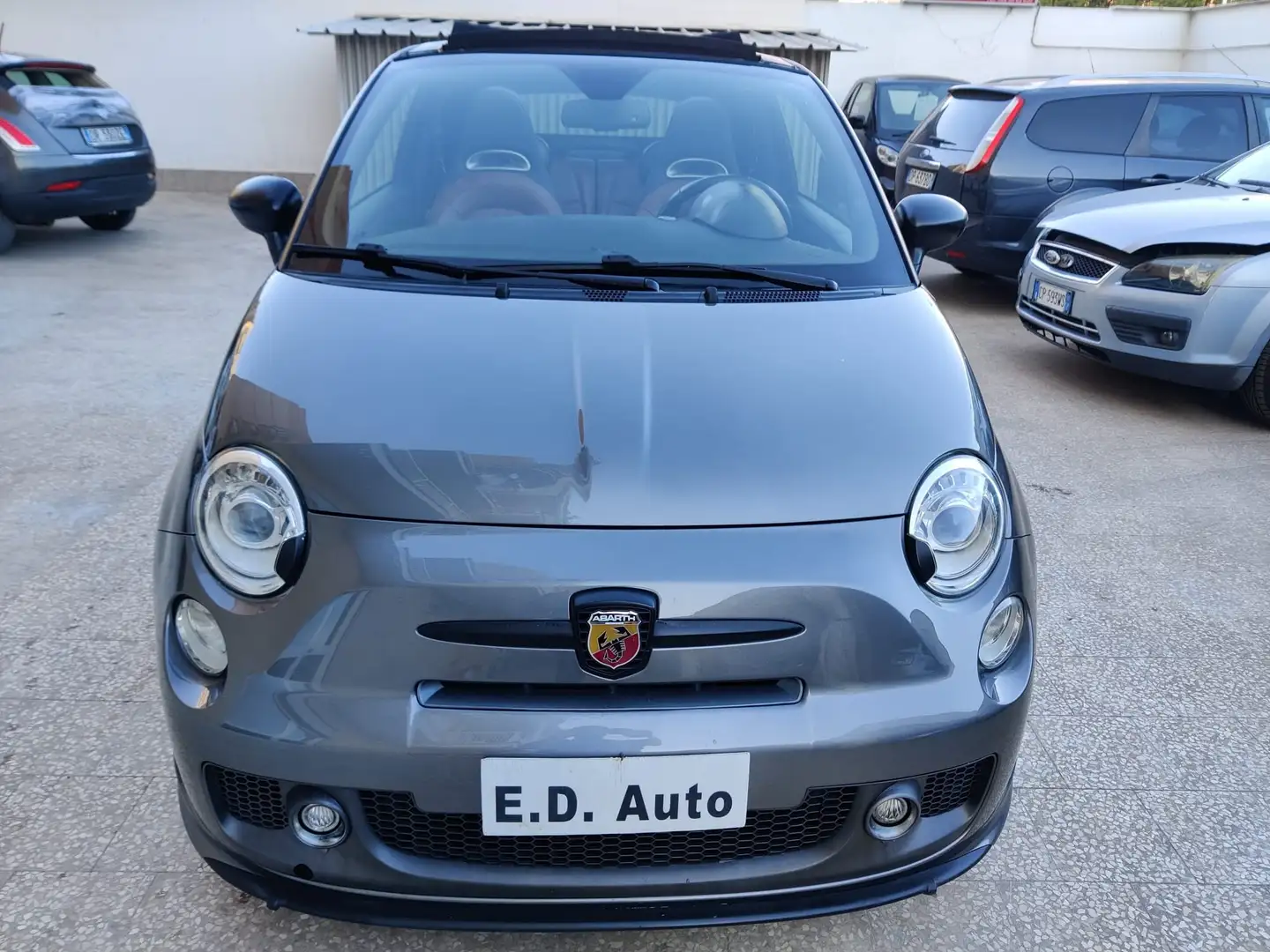 Abarth 595 Abarth 595 CABRIO 1.4 Turbo T-Jet 160 CV PELLE Grigio - 2