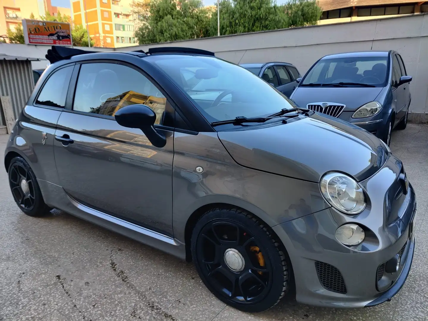 Abarth 595 Abarth 595 CABRIO 1.4 Turbo T-Jet 160 CV PELLE Grigio - 1