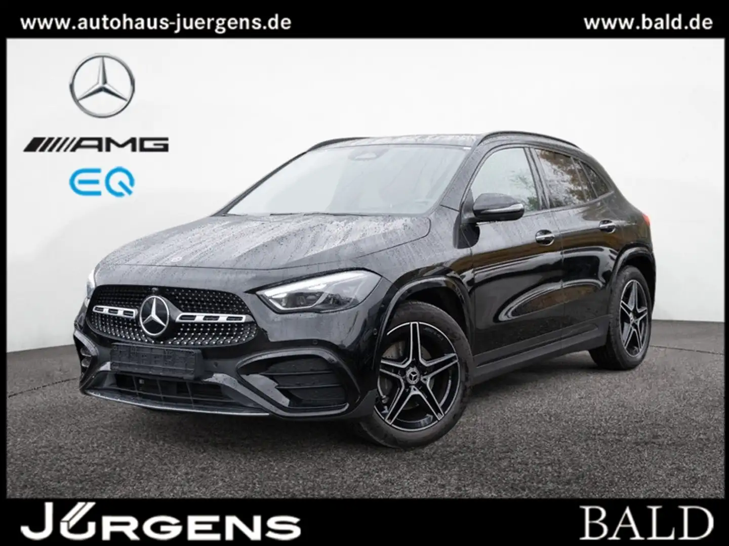 Mercedes-Benz GLA 220 4M AMG-Sport/MLB/360/Pano/AHK/Night/Dist Schwarz - 1