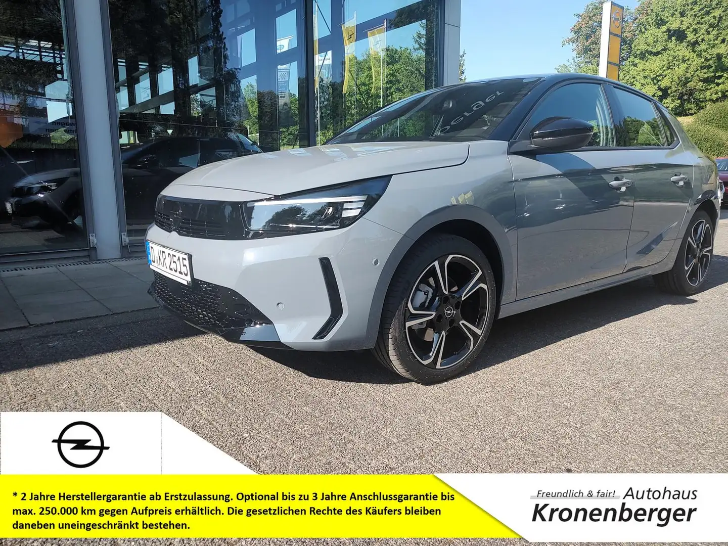 Opel Corsa F 1.2 GS Automatik RKamera Grau - 1