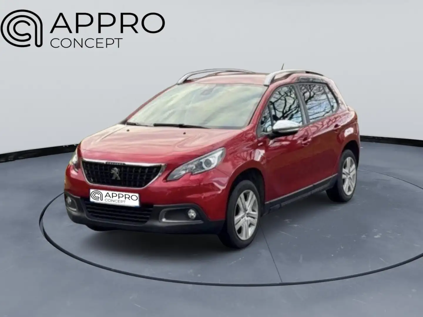 Peugeot 2008 1.2i PureTech 12V S\u0026S - 82 Style PHASE 2 Rouge - 1
