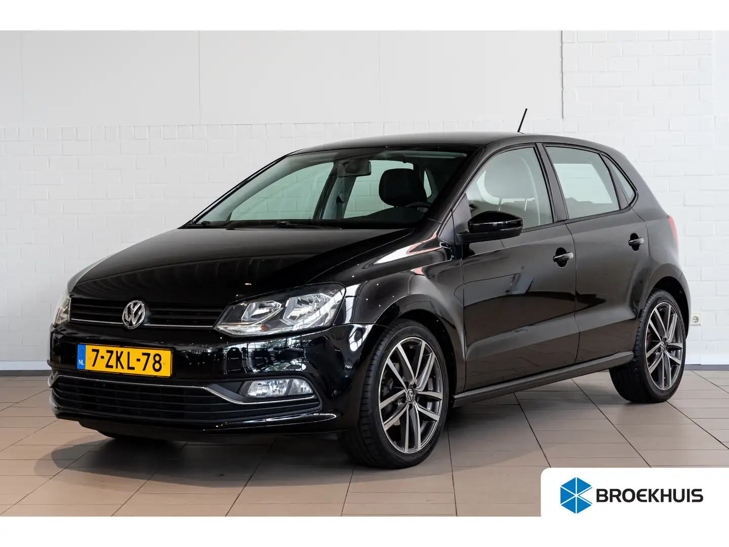 Volkswagen Polo 1.2 TSI Comfortline | Lichtmetalen velgen | Airco Noir - 1
