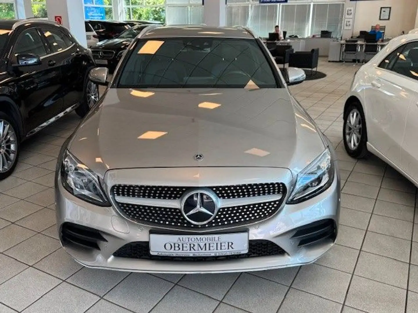 Mercedes-Benz C 300 T AMG 9G-Tr. LED TWA DAB CarPlay Ambiente Argent - 2