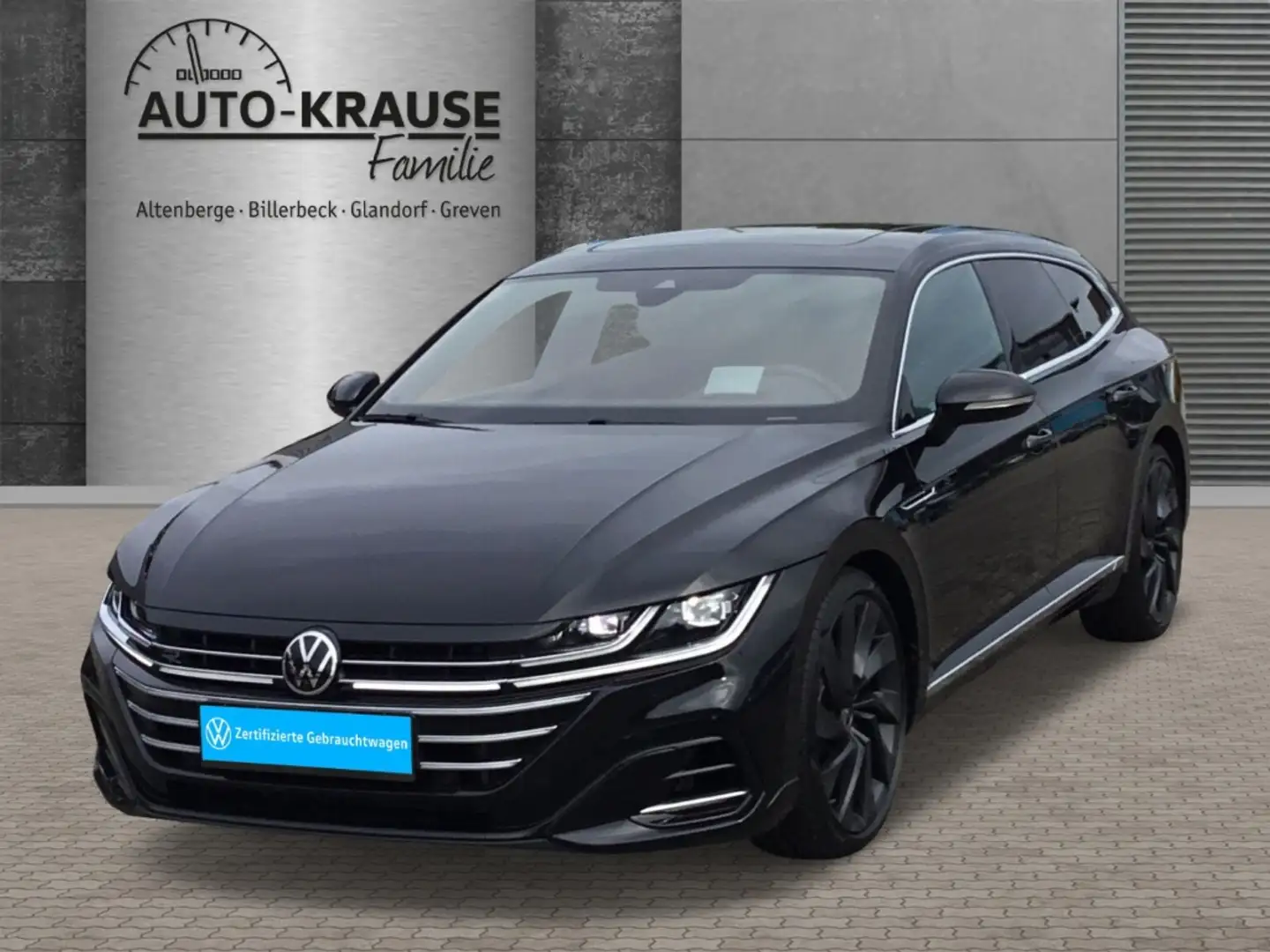 Volkswagen Arteon Shooting Brake 2.0 TDI R-Line Allrad HUD StandHZG Schwarz - 1