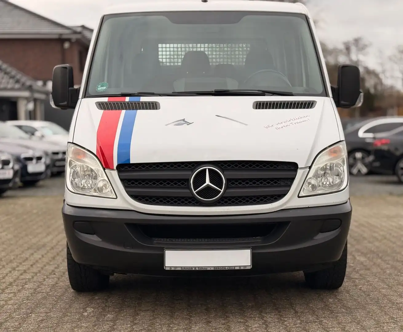 Mercedes-Benz Sprinter Pritsche  Lang Rad 313 CDI 2-Hand Neue TÜV Blanc - 2