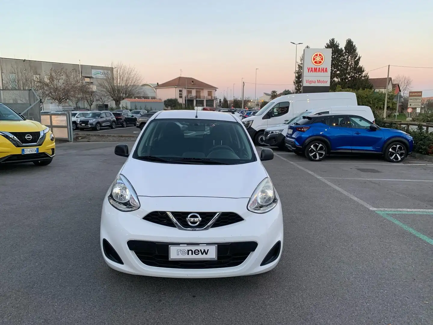 Nissan Micra Micra 1.2 Comfort eco Gpl FH867 Blanco - 2