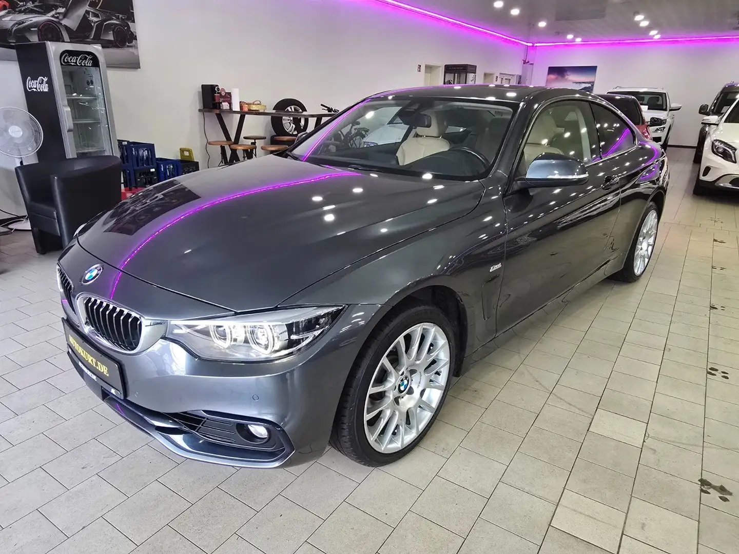 BMW 430 d xDrive Individual Garantie Navi Tüv neu Сірий - 1