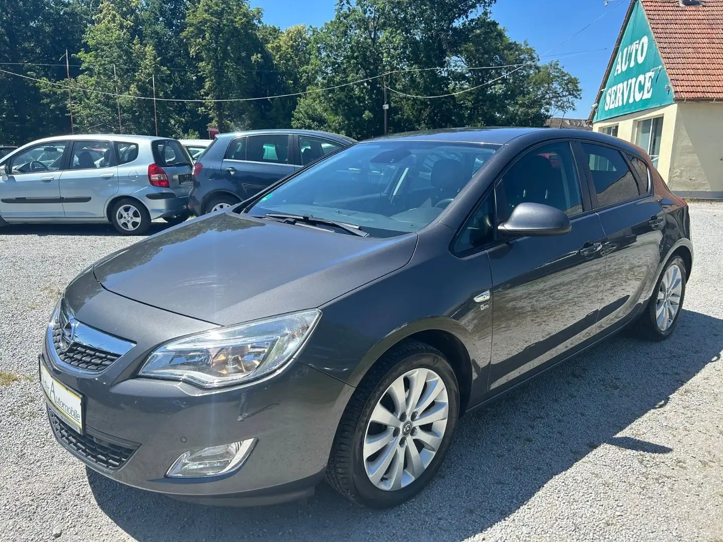 Opel Astra 1.4 Turbo/Klimaauto/Sitz+Lenkhzg/Tempo/AHK Gris - 1