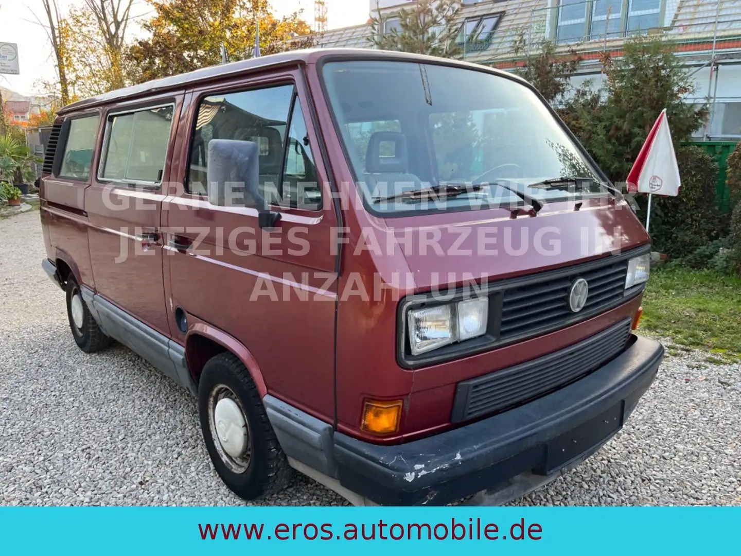 Volkswagen T3 Multivan Piros - 2