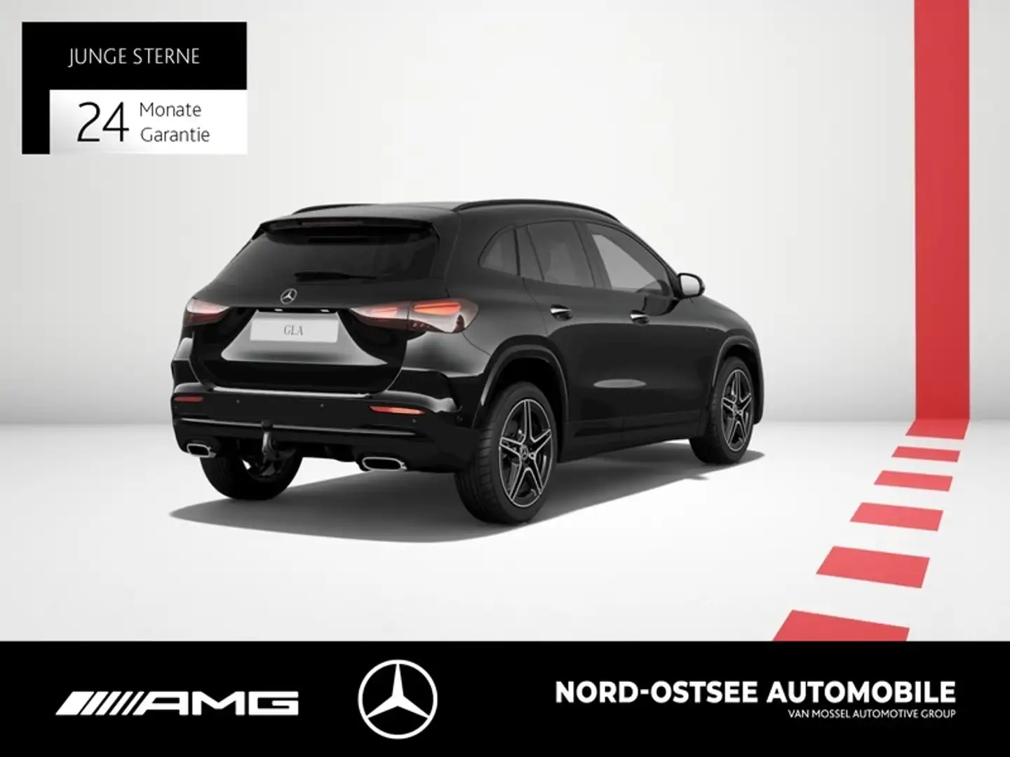 Mercedes-Benz GLA 180 d AMG KAMERA DISTRO AHK SHZ LED NIGHT Schwarz - 2