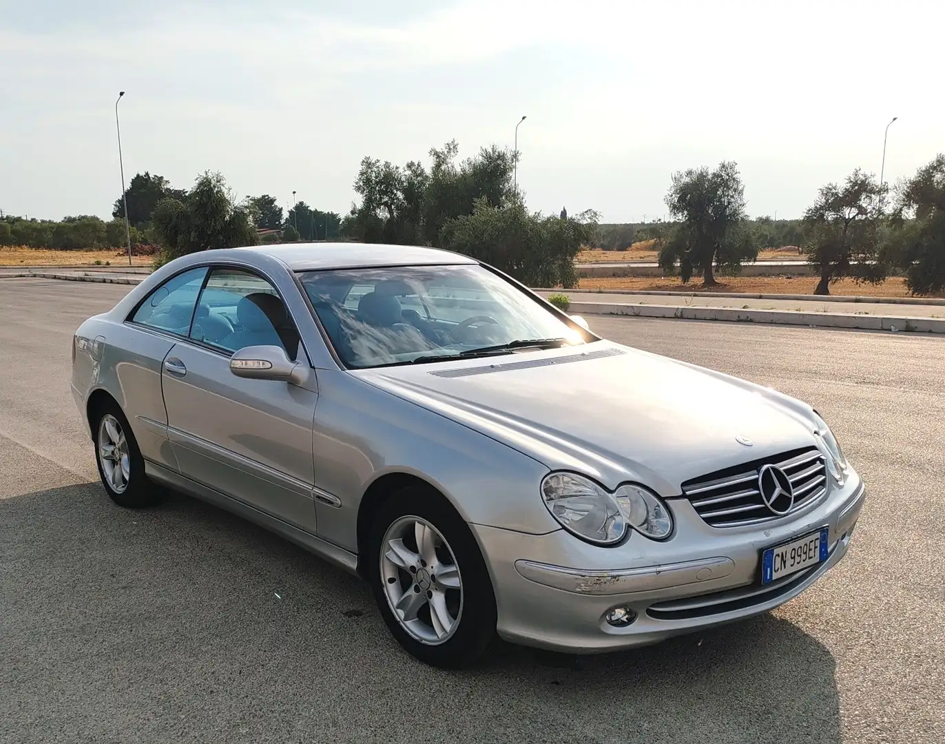 Mercedes-Benz CLK 270 Coupe cdi Avantgarde. cambio man. UNIPROPRIETARIA Argento - 2