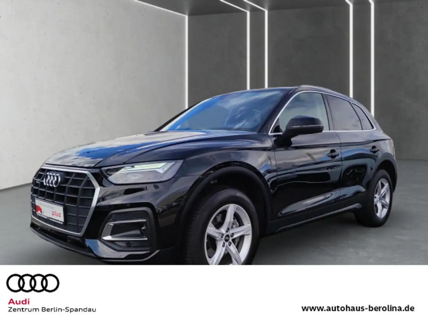 Audi Q5 40 TDI qu. S tronic *NAV+*GRA*R-CAM*PDC+*SHZ* Noir - 1