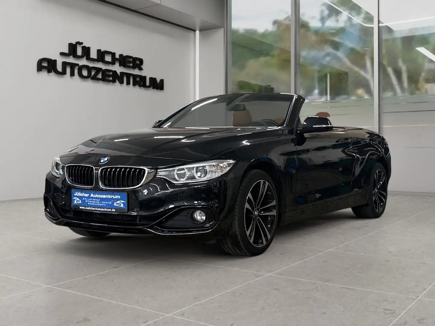 BMW 430 i Cabrio xDrive Sport Line,Deutsch,Garantie Schwarz - 1