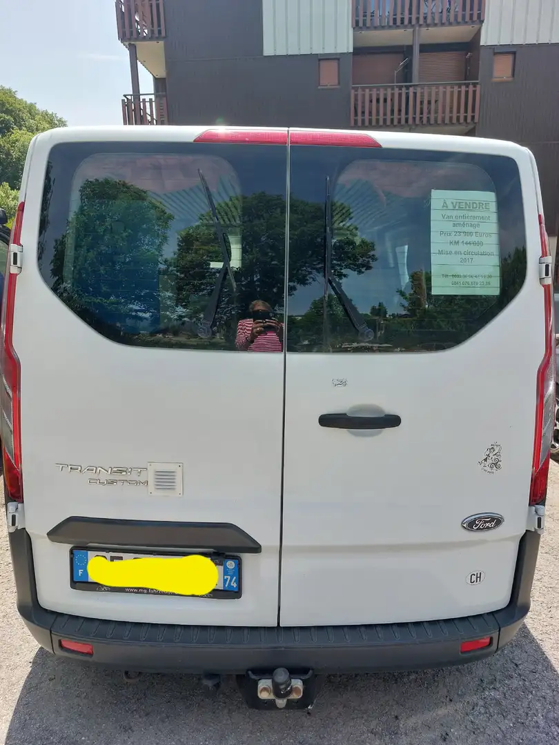Ford Transit TRANSIT Custom 150 L DRIVER 2.5 TD 115 Blanc - 2