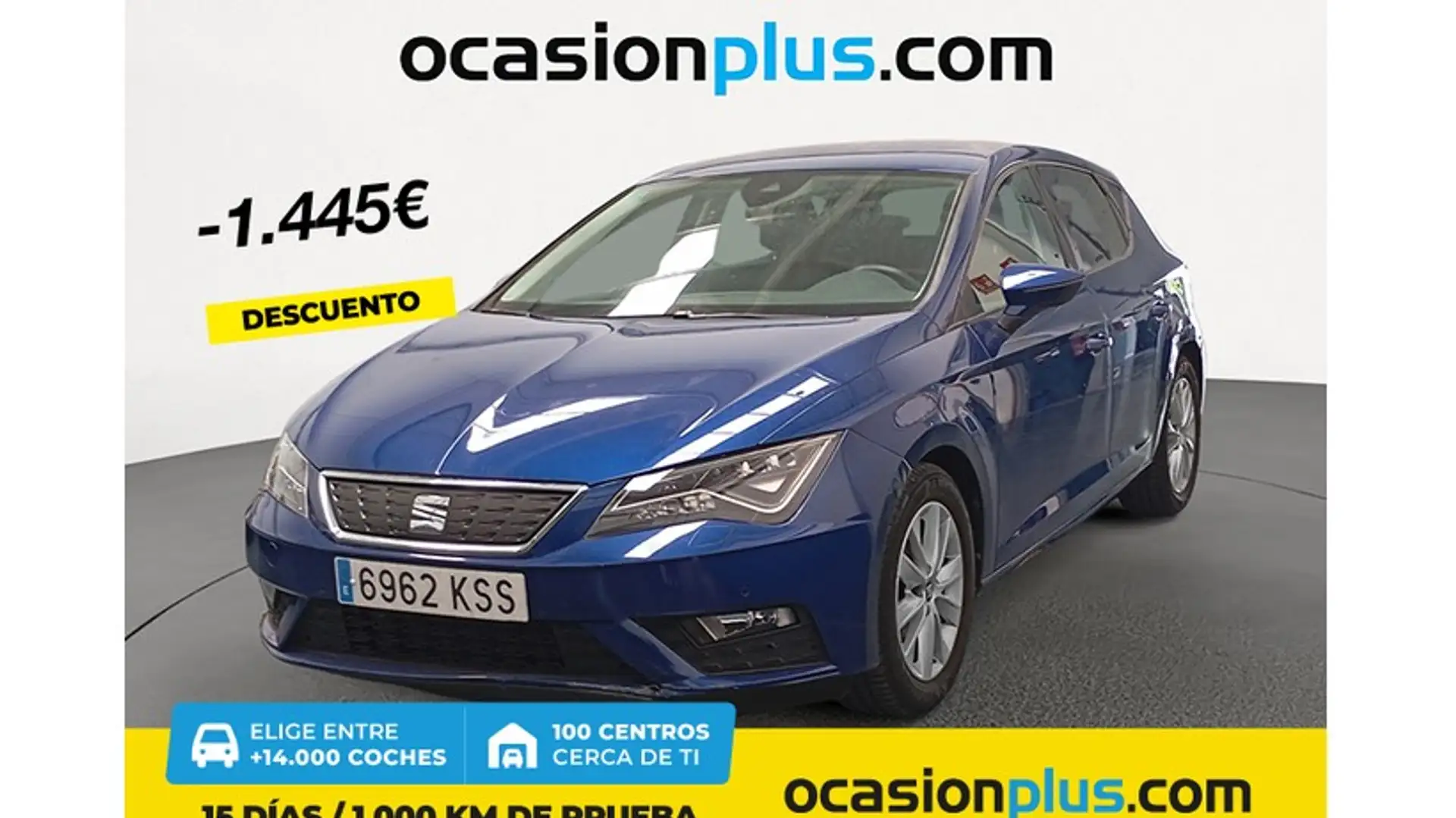 SEAT Leon 1.0 EcoTSI S&S Style 115 Bleu - 1