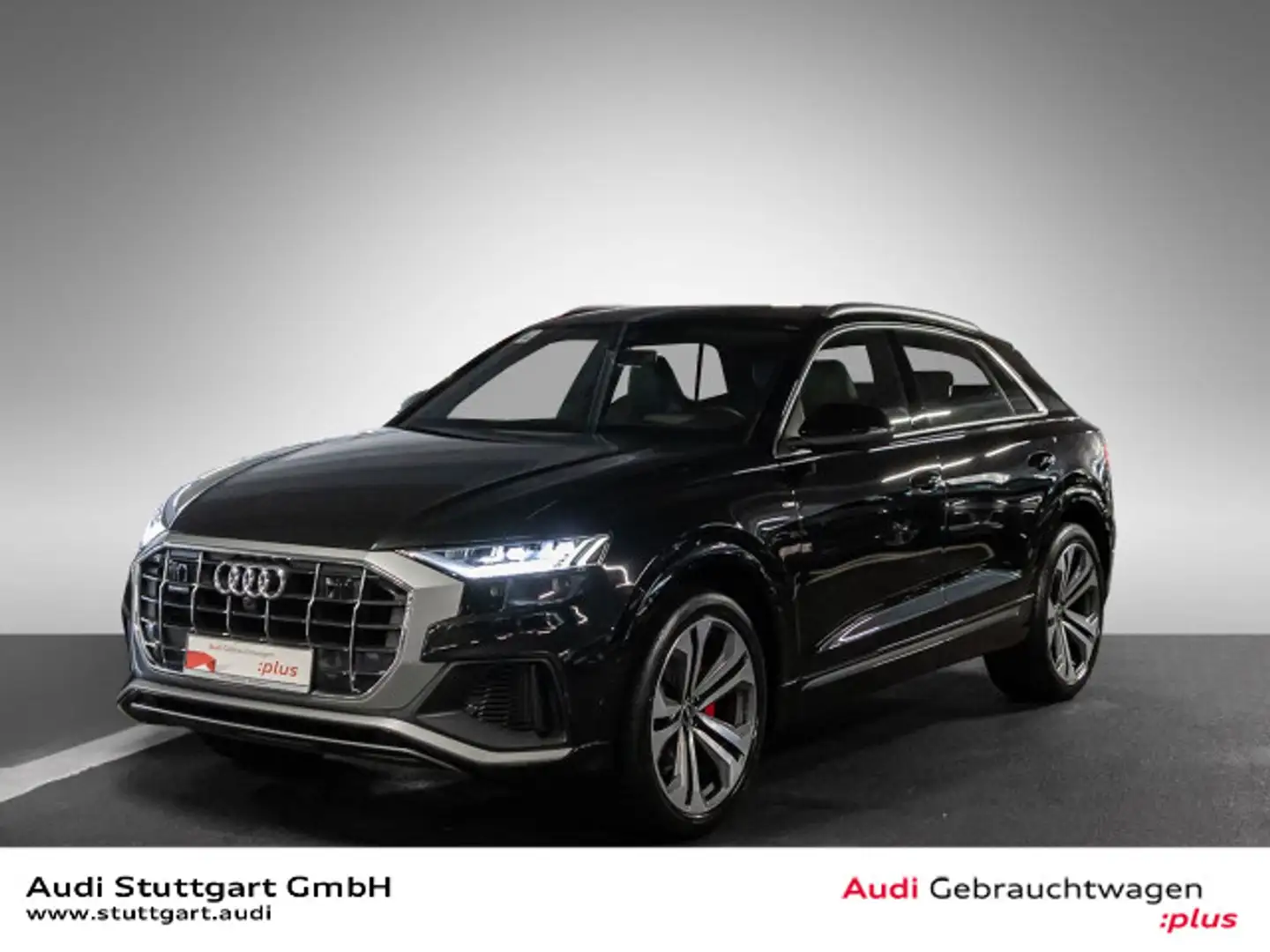 Audi Q8 55 TFSI quattro S line Head Up AHK 360°Kamera Schwarz - 1