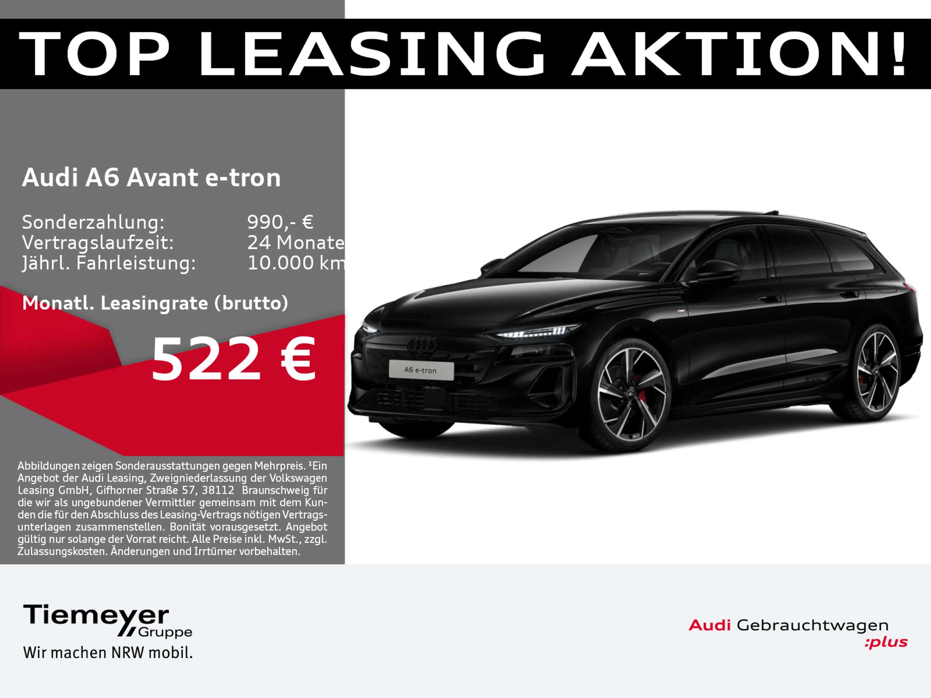Audi A6 e-tron S LINE B&O PANO AR- HuD AFA+