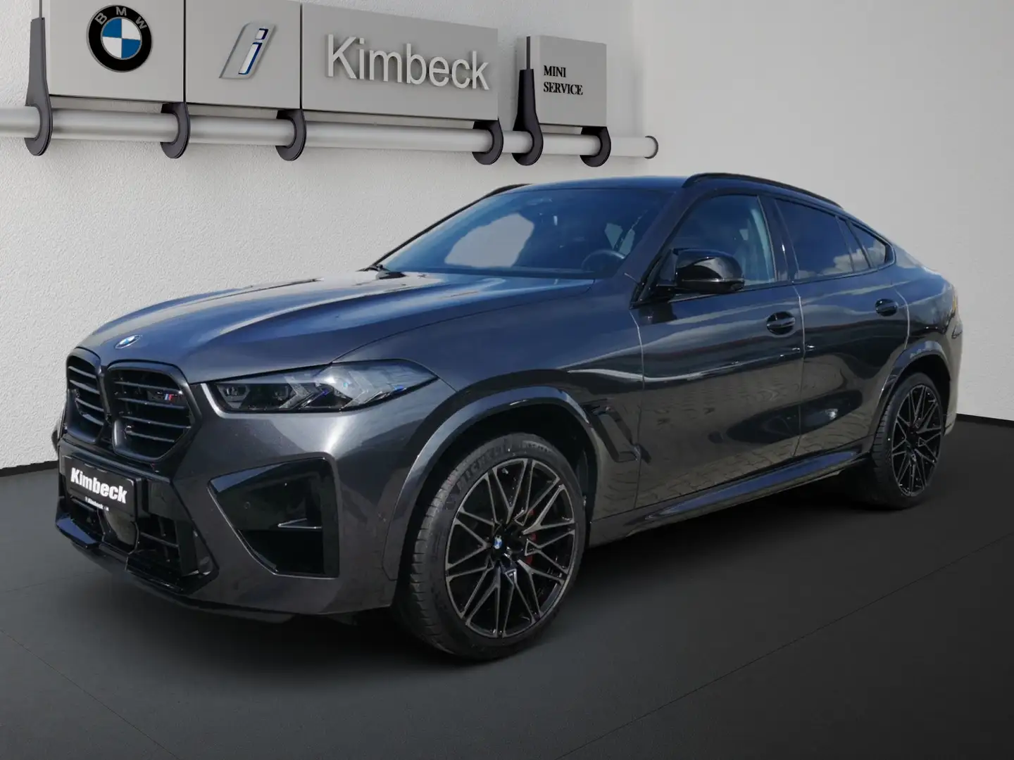 BMW X6 M Competition INDIVI GUNMET GRAU Sitzbellüf Grijs - 1