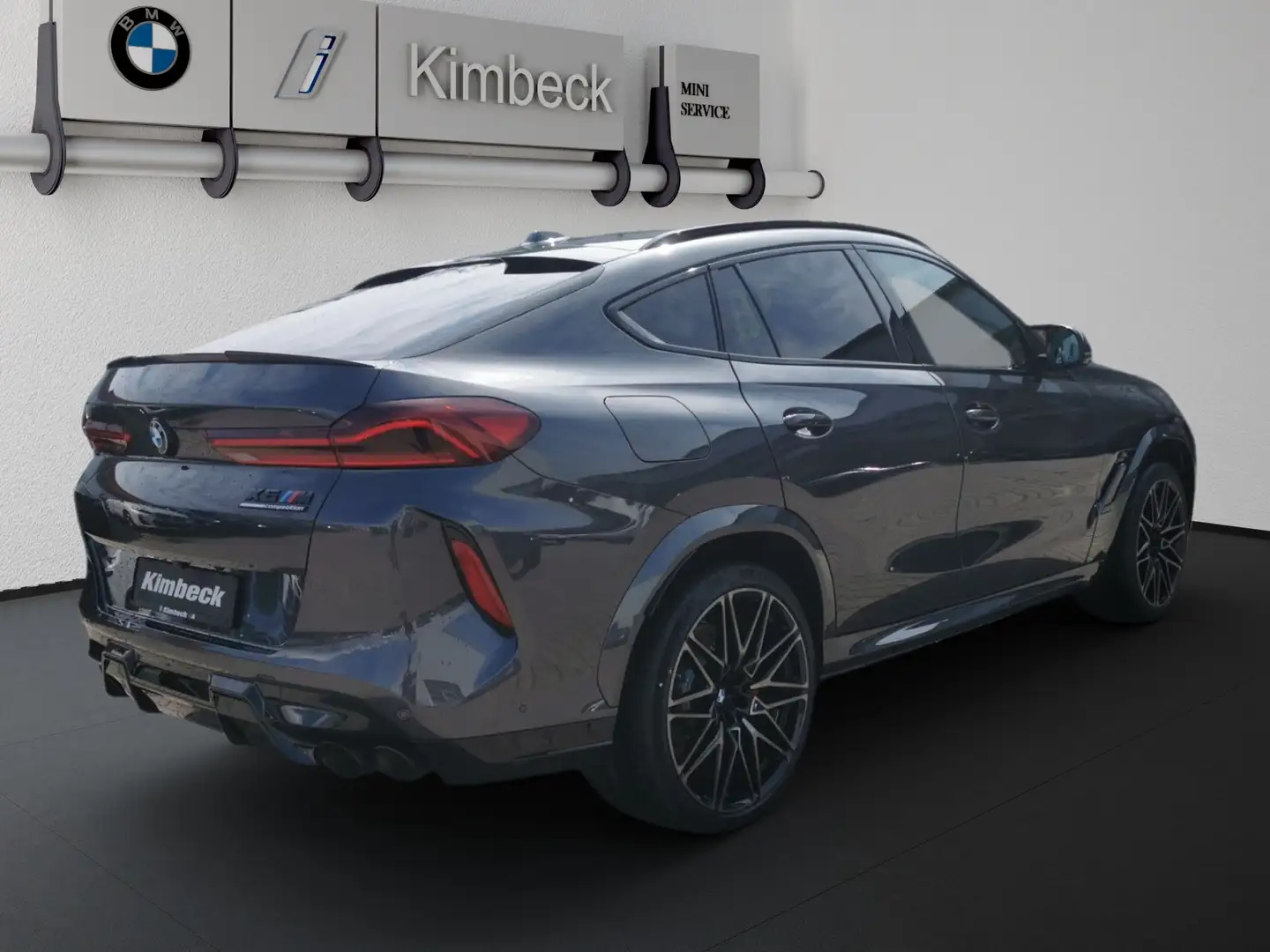 BMW X6 M Competition INDIVI GUNMET GRAU Sitzbellüf Grijs - 2