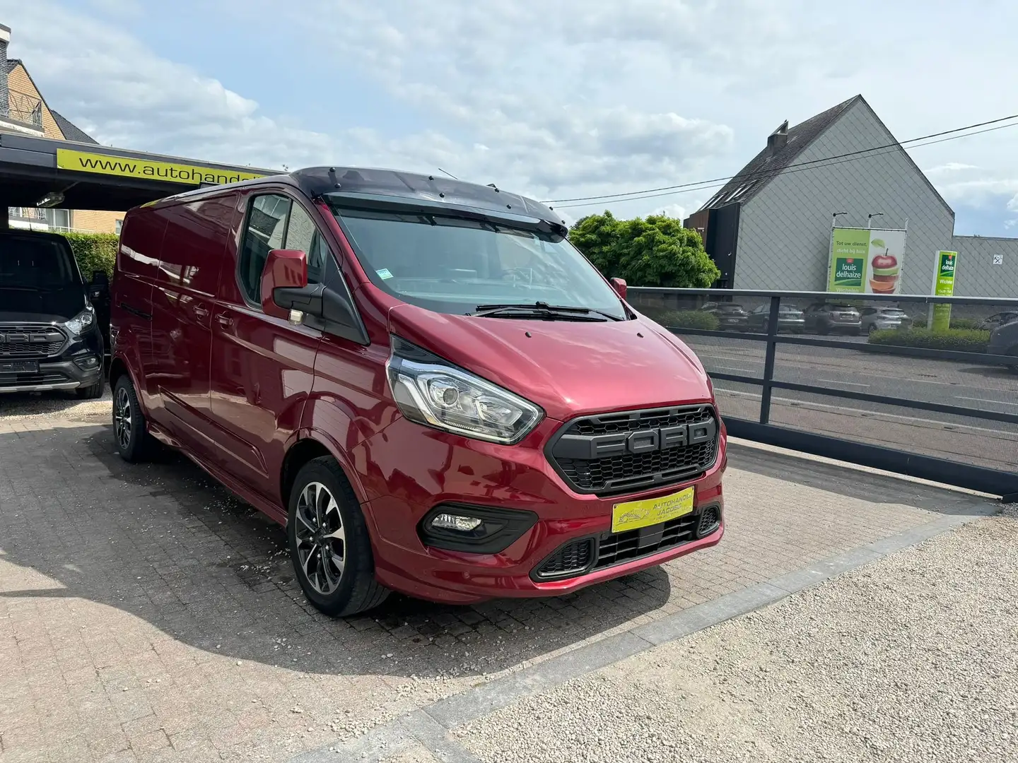 Ford Transit Custom SPORT * L2 * AUT * 2 SCHUIFDEUREN * PDC * 26033+ Rouge - 1