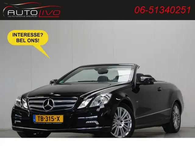 Mercedes-Benz E 250 Cabrio CGI Elegance 204 PK! XENON LEER NAVI CLIMA