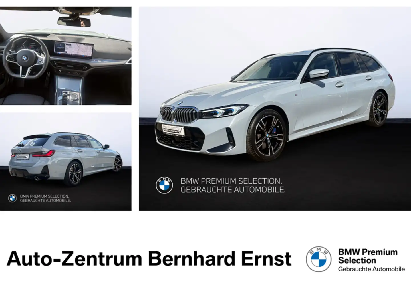 BMW 318 i Touring M Sportpaket AHK Ad.LED DrivingAss+ Gris - 1