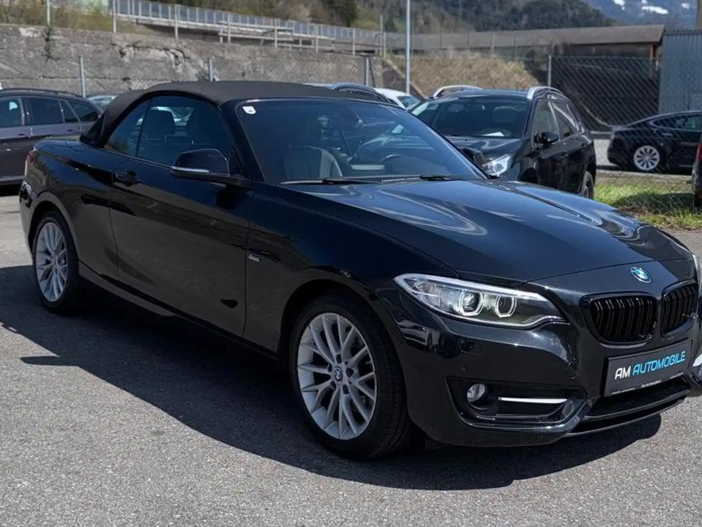 BMW 220 220 d Sport Line Schwarz - 2