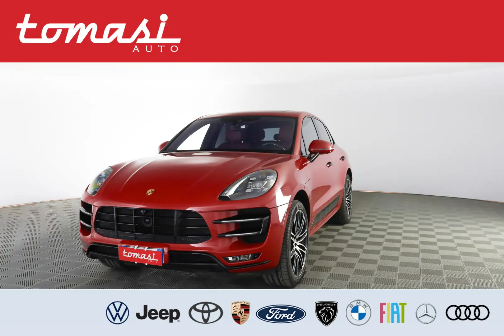Porsche Macan 3.6 Turbo Performance TETTO PANORAMICO APRIBILE Rosso - 1