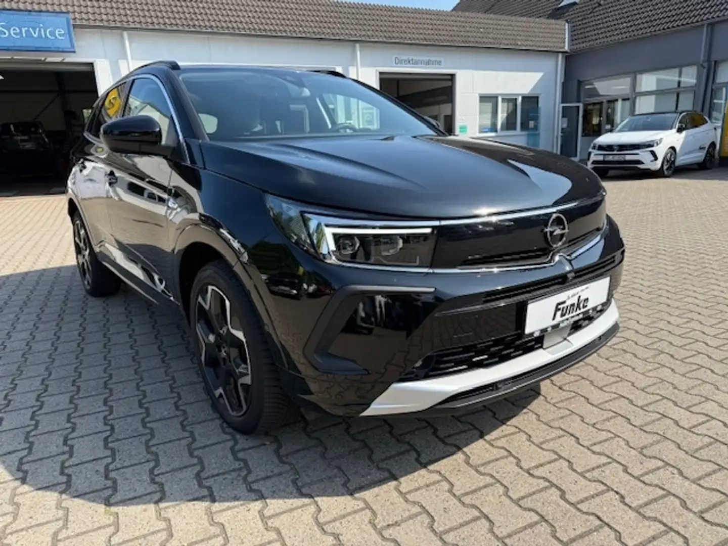 Opel Grandland Ultimate 1.2 Turbo Navi Leder 360 Kamera Klimasitz Schwarz - 1