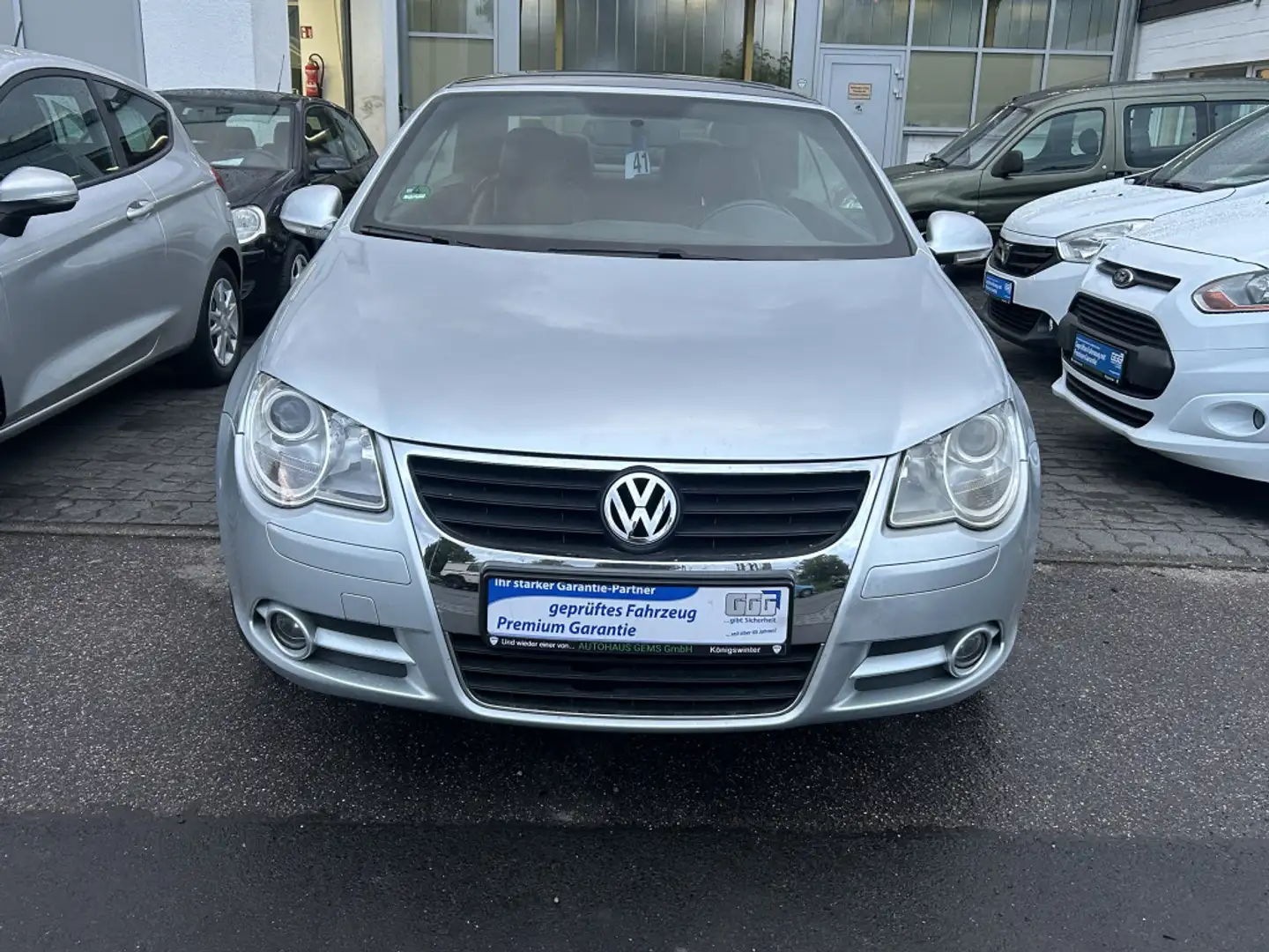 Volkswagen Eos Cabrio Pano Leder SHZ Argintiu - 2